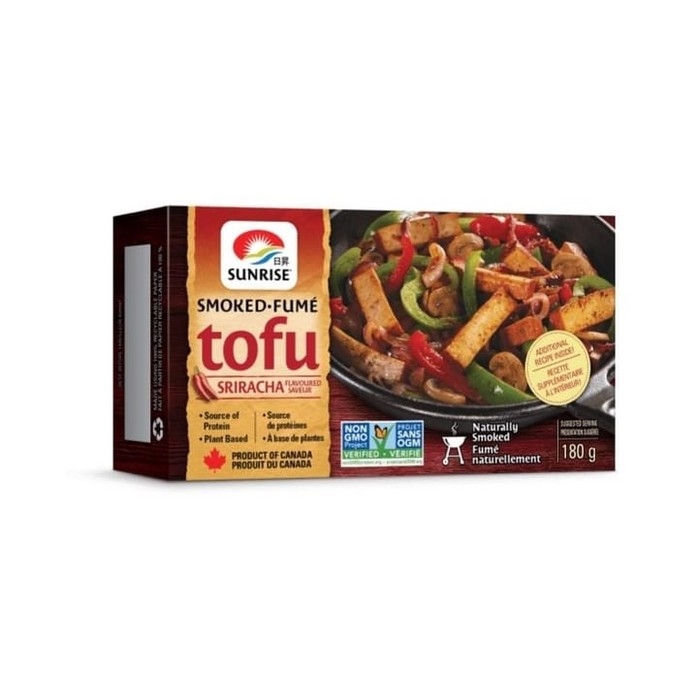Tofu fumé à saveur de sriracha 180g
