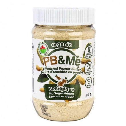 Beurre d'arachide en poudre sans-sucre ajouté bio 200g