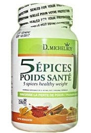 Cinq épices poids santé 60vcaps