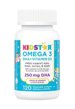 Oméga 3 DHA + Vitamine D3 120 gel